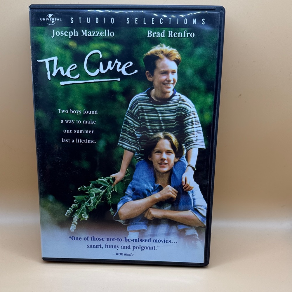 Universal The Cure DVD - Green and Blue Cover
